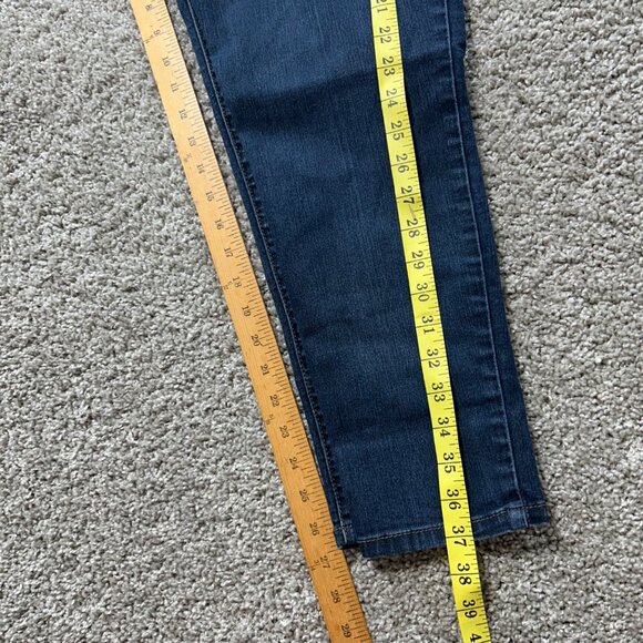 Democracy Ab Women's Sz 12 Technology Skinny Jeans Dark Wash Stretch Denim Pants - Picture 9 of 10